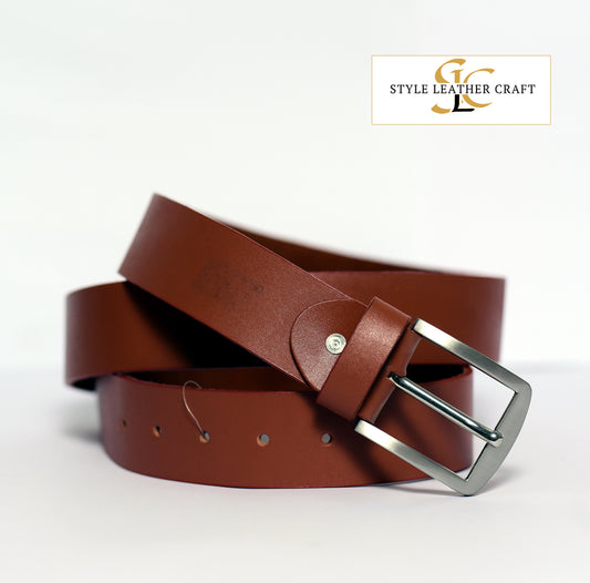 Casual & Formal Leather Belt by Style Craft Leather