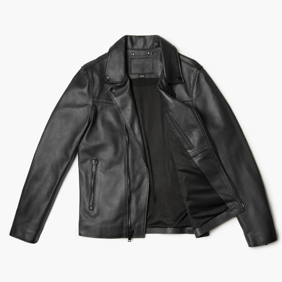 Men’s Premium Biker Leather Jacket - Style & Durability Unmatched