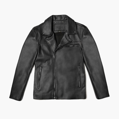 Men’s Premium Biker Leather Jacket - Style & Durability Unmatched