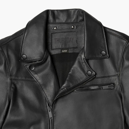 Men’s Premium Biker Leather Jacket - Style & Durability Unmatched Tonybon